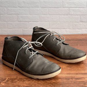 MERRELL Women's Leather Chukka Boots Sedona Sage Grey size 8